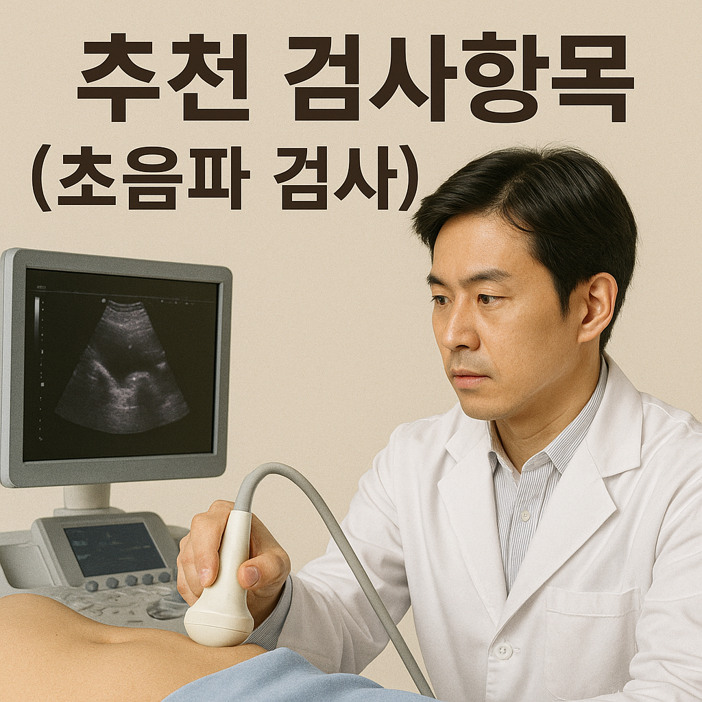 추천검사항목 초음파검사