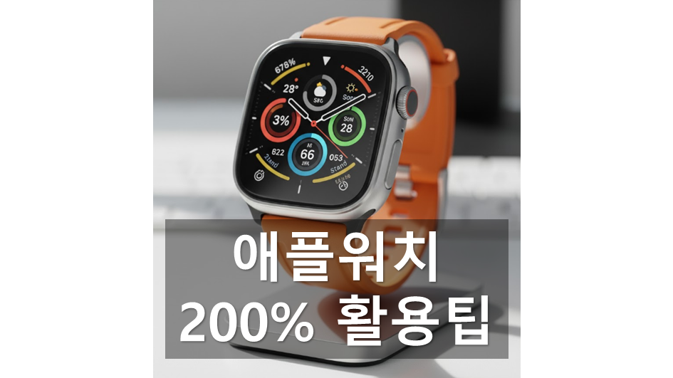 애플워치 활용팁