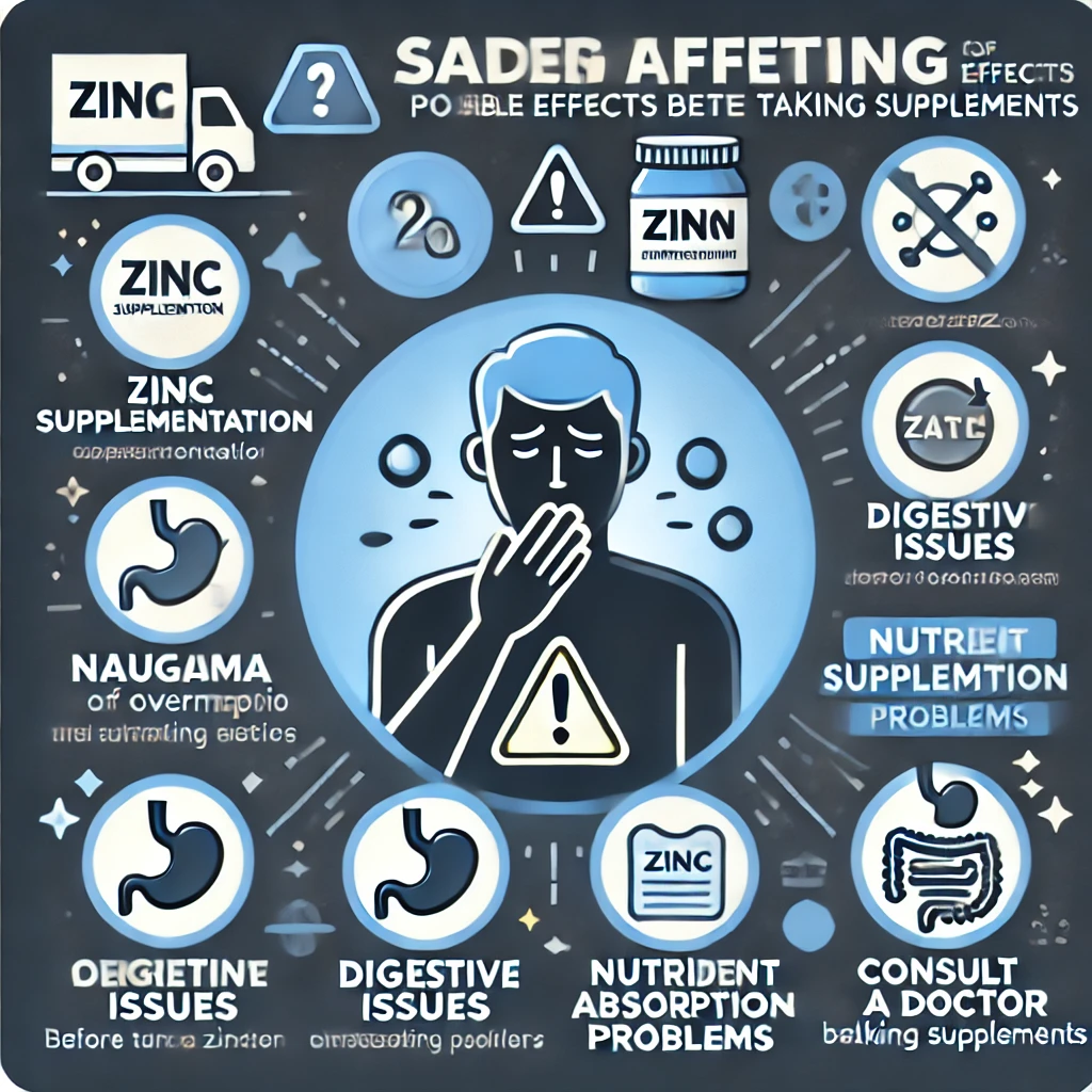 아연 섭취 시 주의사항