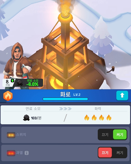 눈보라때는 꼭 켜주자