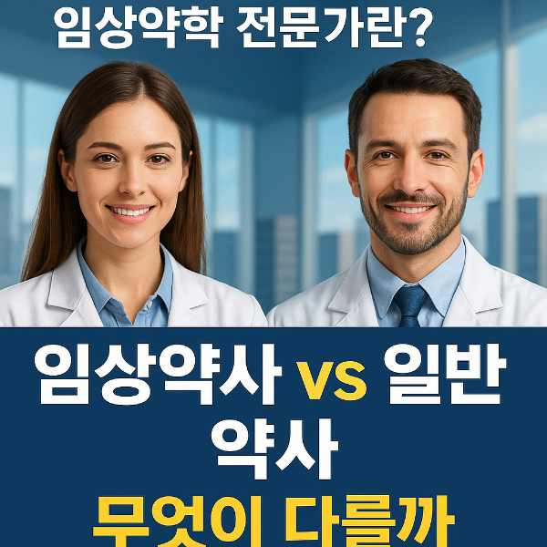 임상약학 전문가란? 일반 약사와 무엇이 다를까