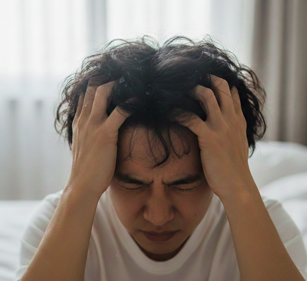 두피의 '거짓말': 왜 스트레스를 받으면 머리가 미친 듯이 가려울까?