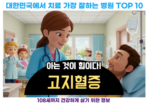 대한민국에서 고지혈증 치료 가장 잘하는 병원 TOP10, 질병코드