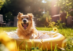 강아지와 포도 / 출처:어도비스톡