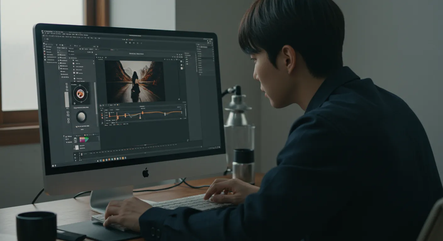 RAW 촬영으로 편집 자유도 UP