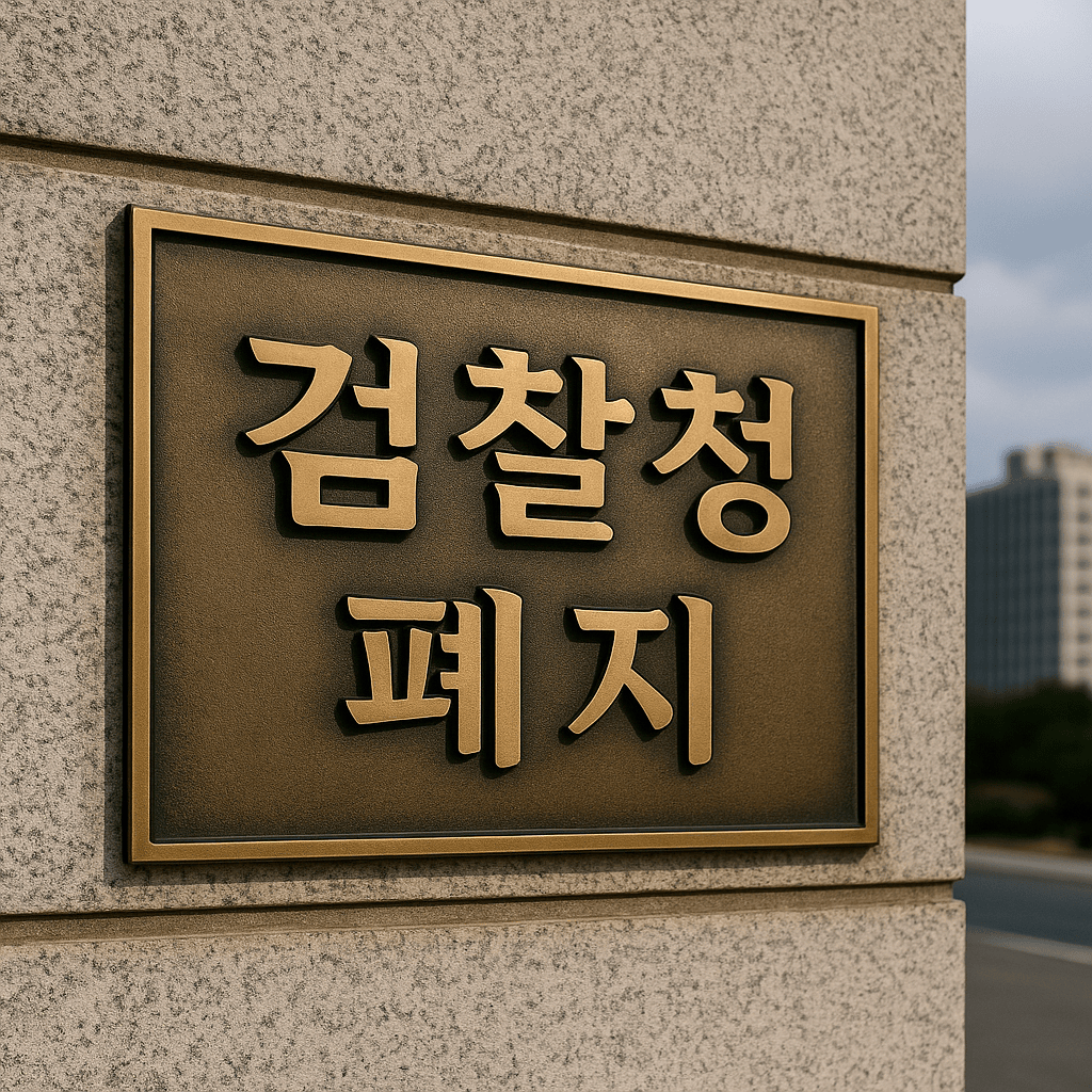 검찰청폐지