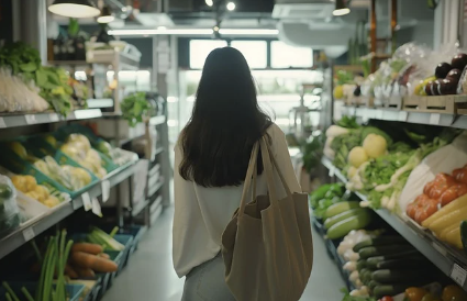 비닐봉지 대신 천가방 사용하기: 지속 가능한 소비의 첫걸음