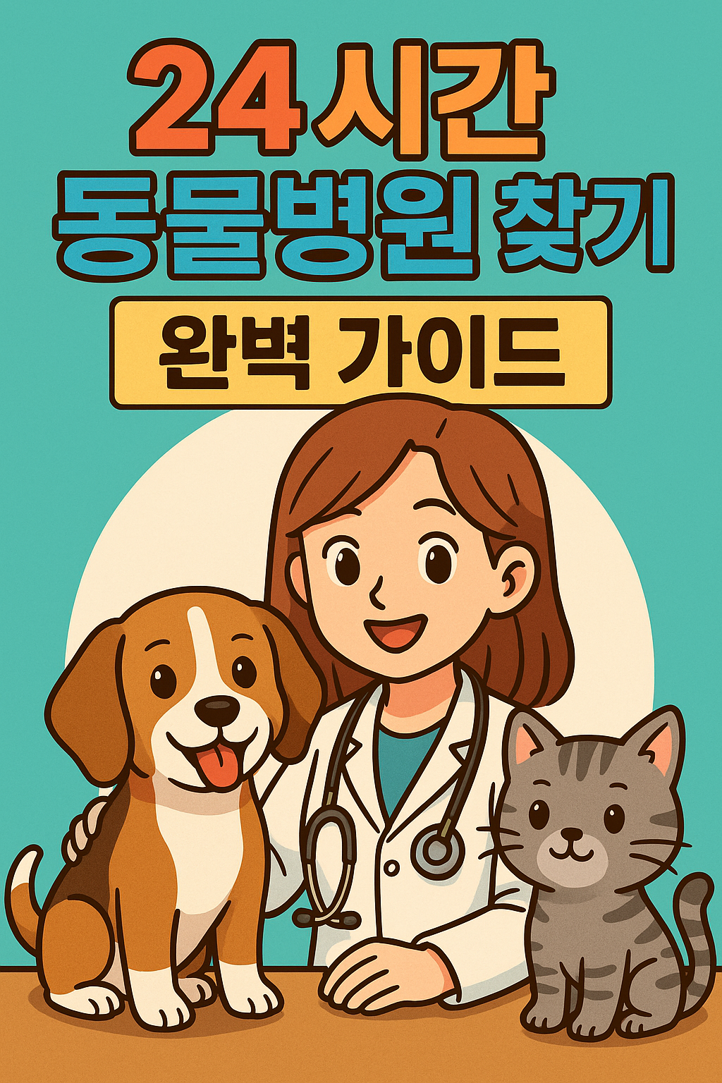 24시간 동물병원 찾기 완벽 가이드