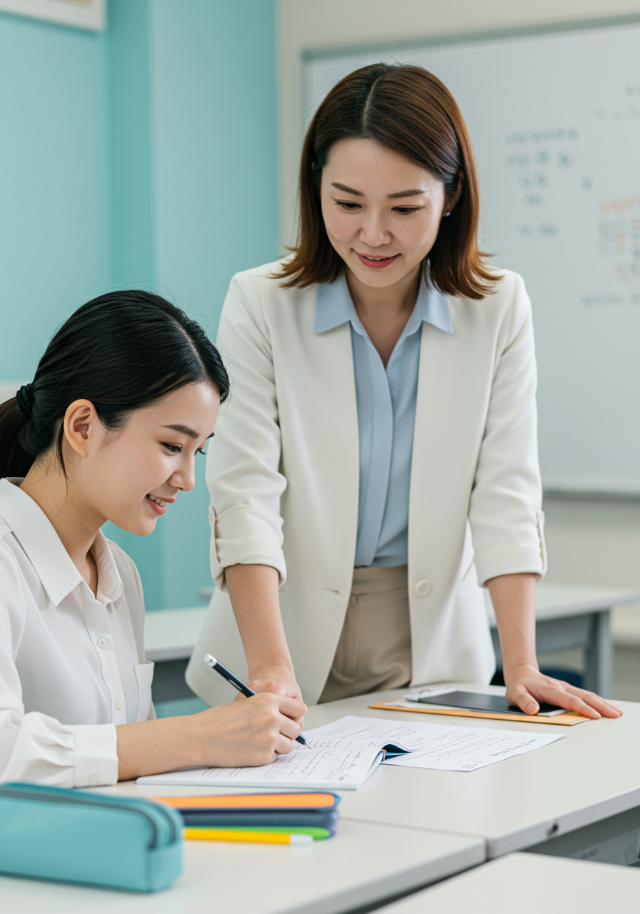 담임선생님께 바라는점