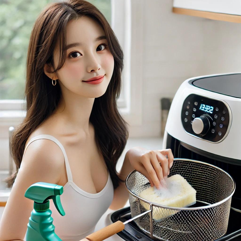 에어프라이어 기름때 제거