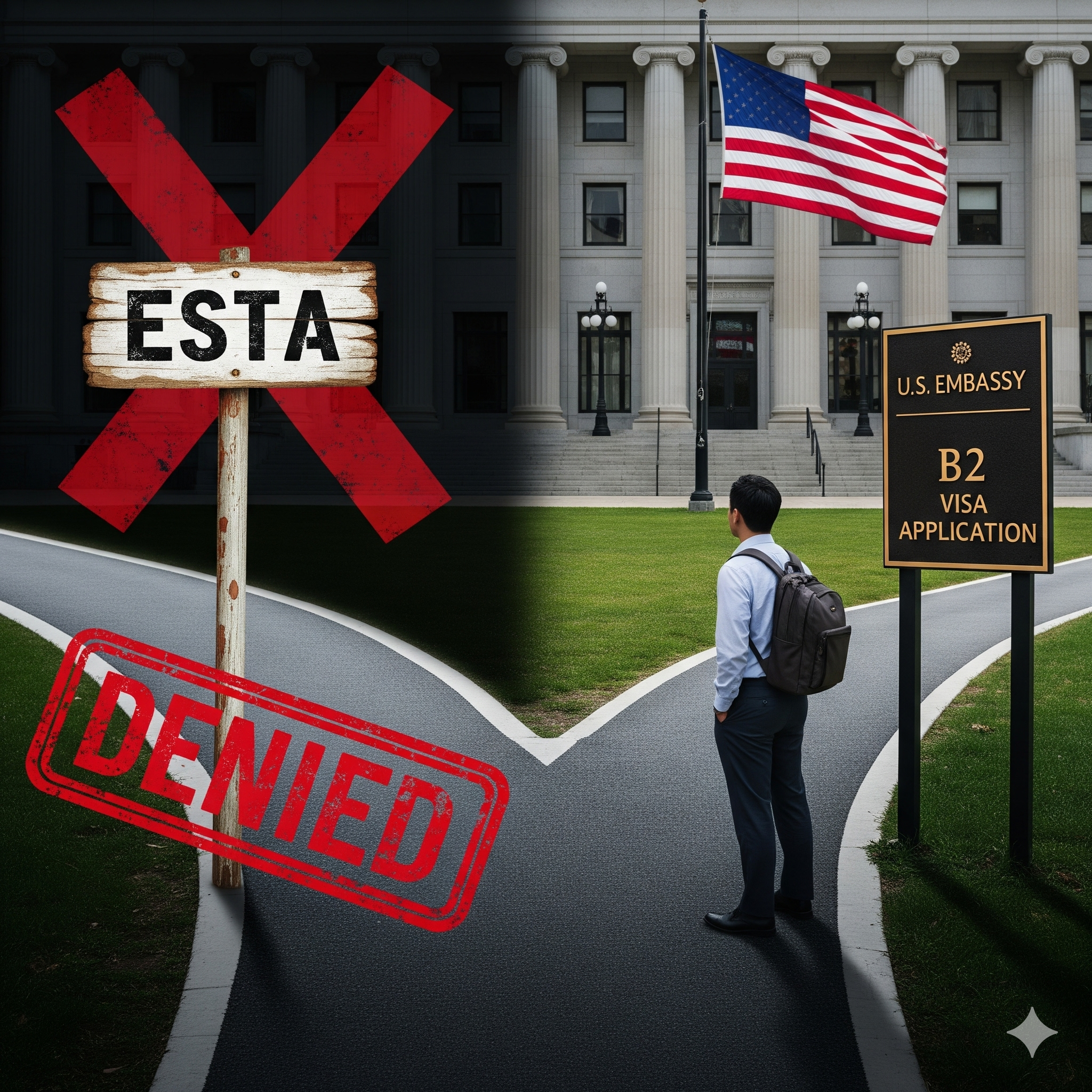 미국 ESTA 비자 거절 이력 있으면?