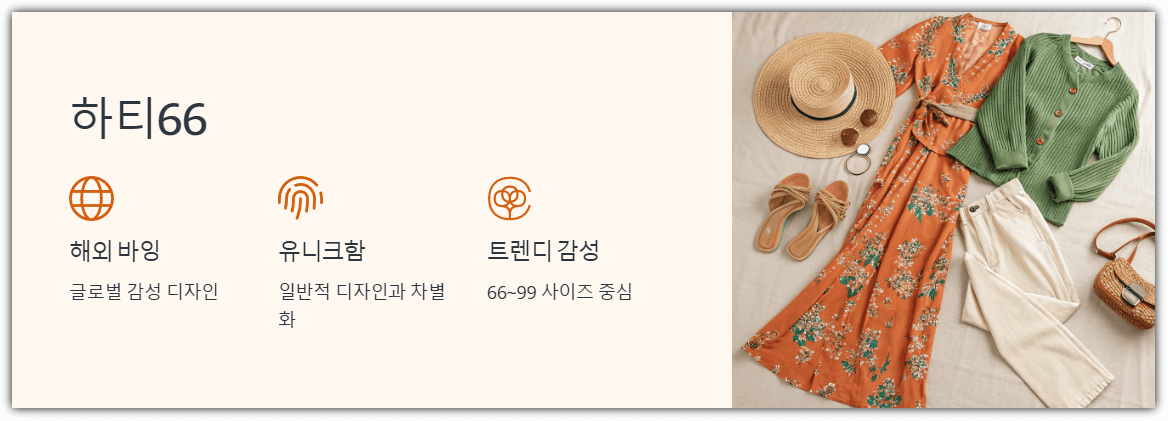하티66 - 해외 감성+유니크함