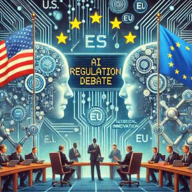 미국, EU에 AI 향한 과도한 규제 경고