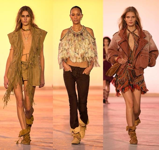 보헤미안 시크 룩