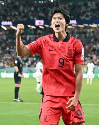 조규성 국가대표팀 축구선수
