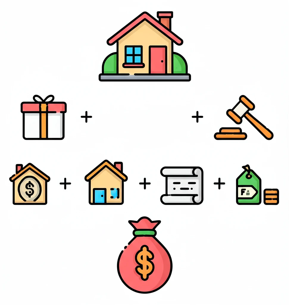 재산 증여 시 예상 총세부담액 정확히..