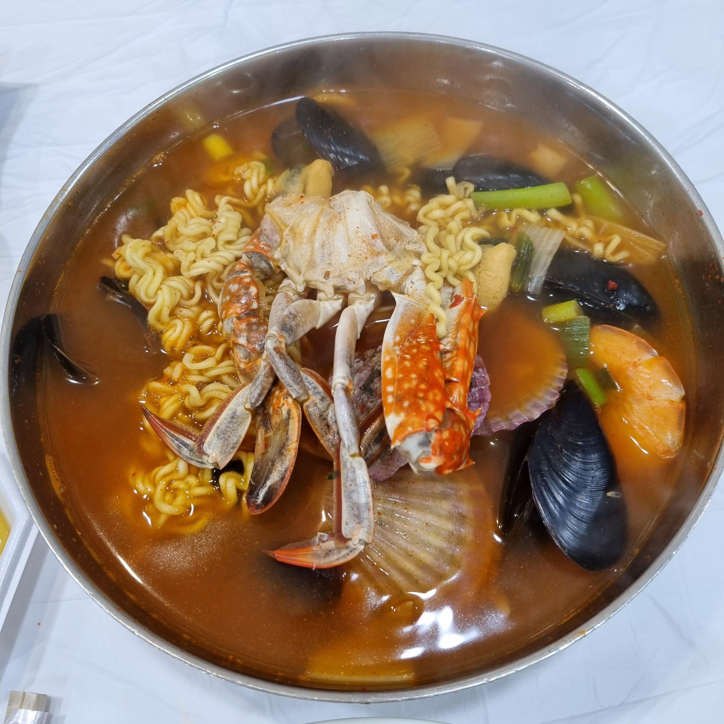 다퍼줘 해물라면