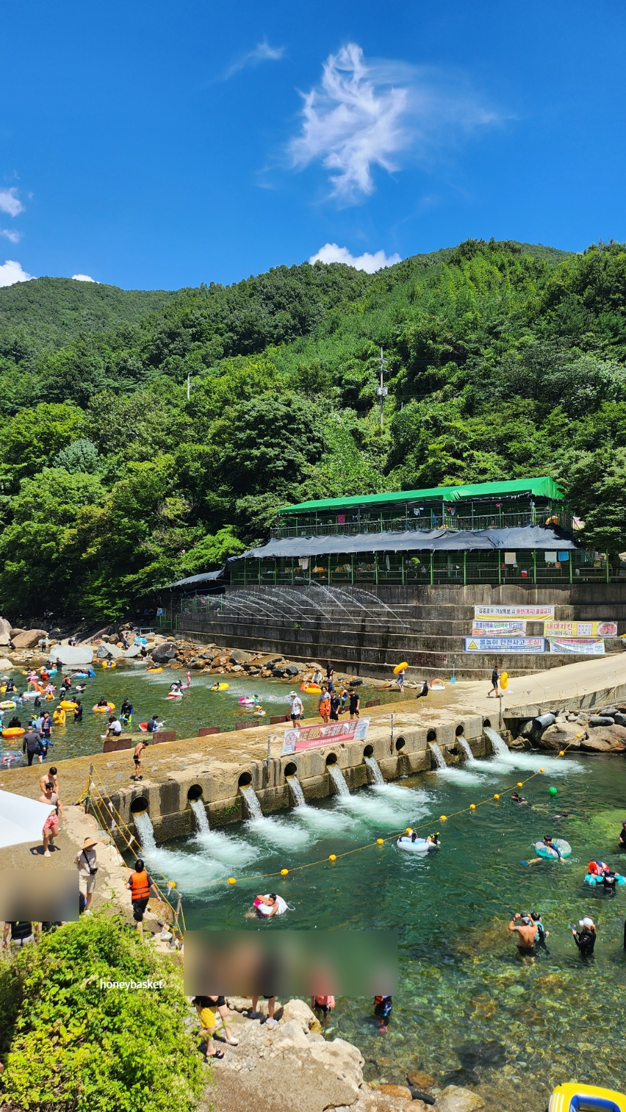 지리산 산청 예치마을 거림계곡 평상가격