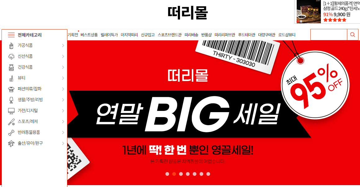 떠리몰 홈페이지