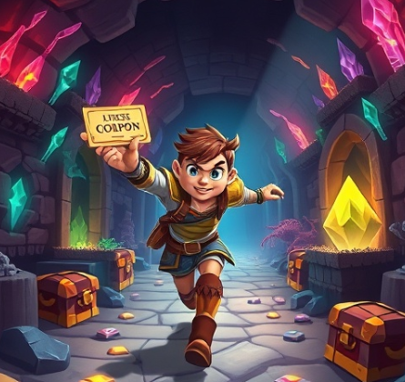 와다다던전런쿠폰그림