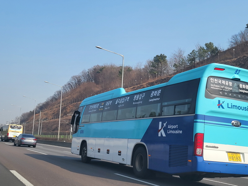N6703 잠실롯데, 코엑스-인천공항 심야공항버스 시간표, 정류장
