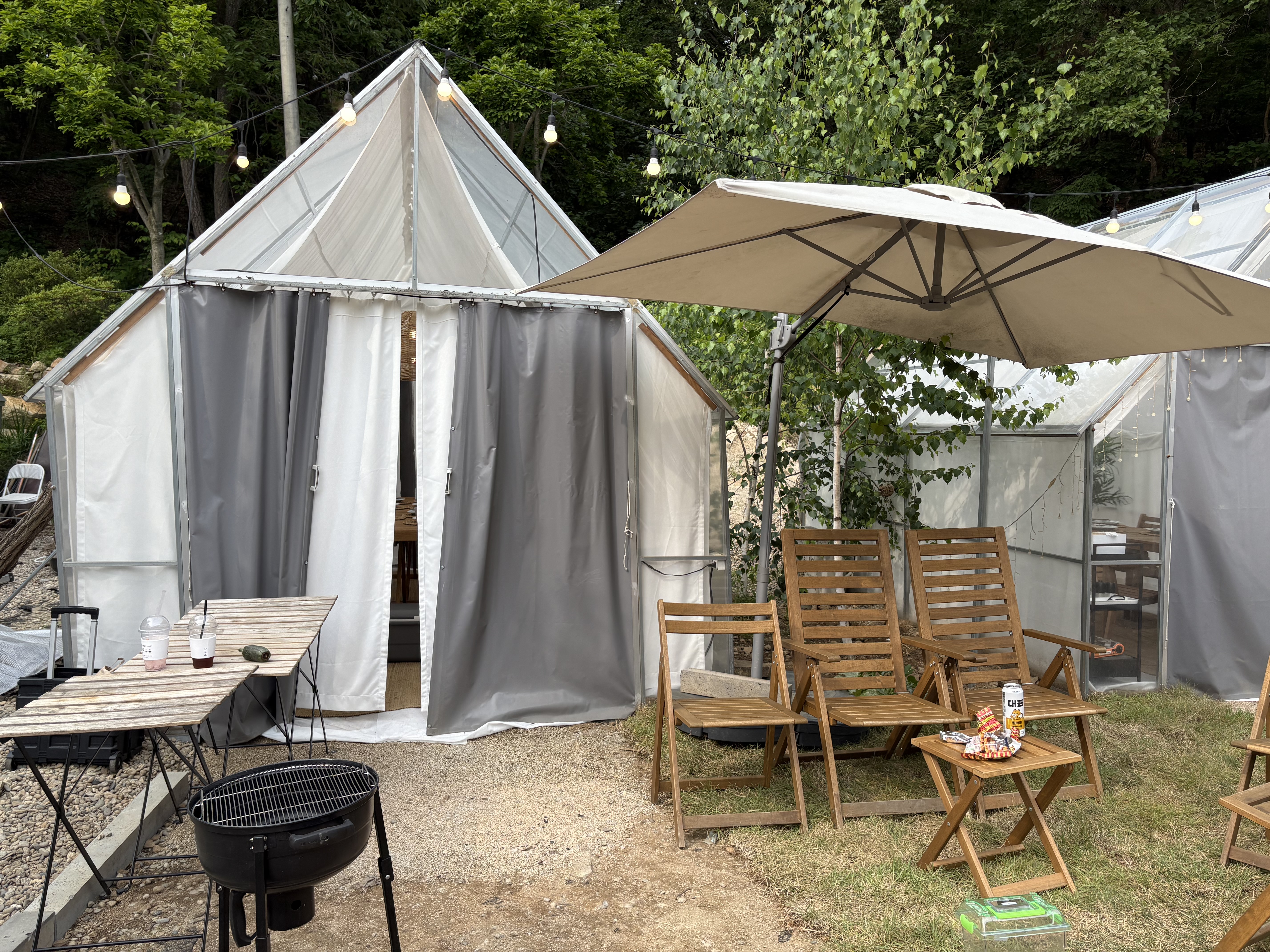 지평오차드 셀프 바베큐장