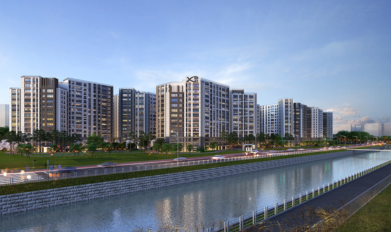 고촌센트럴자이 조감도