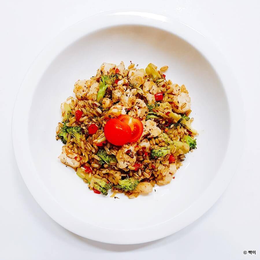 닭안심살-브로콜리-볶음밥-다이어트-요리