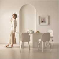 그레이스 세라믹 양타원 테이블 1600 방문설치