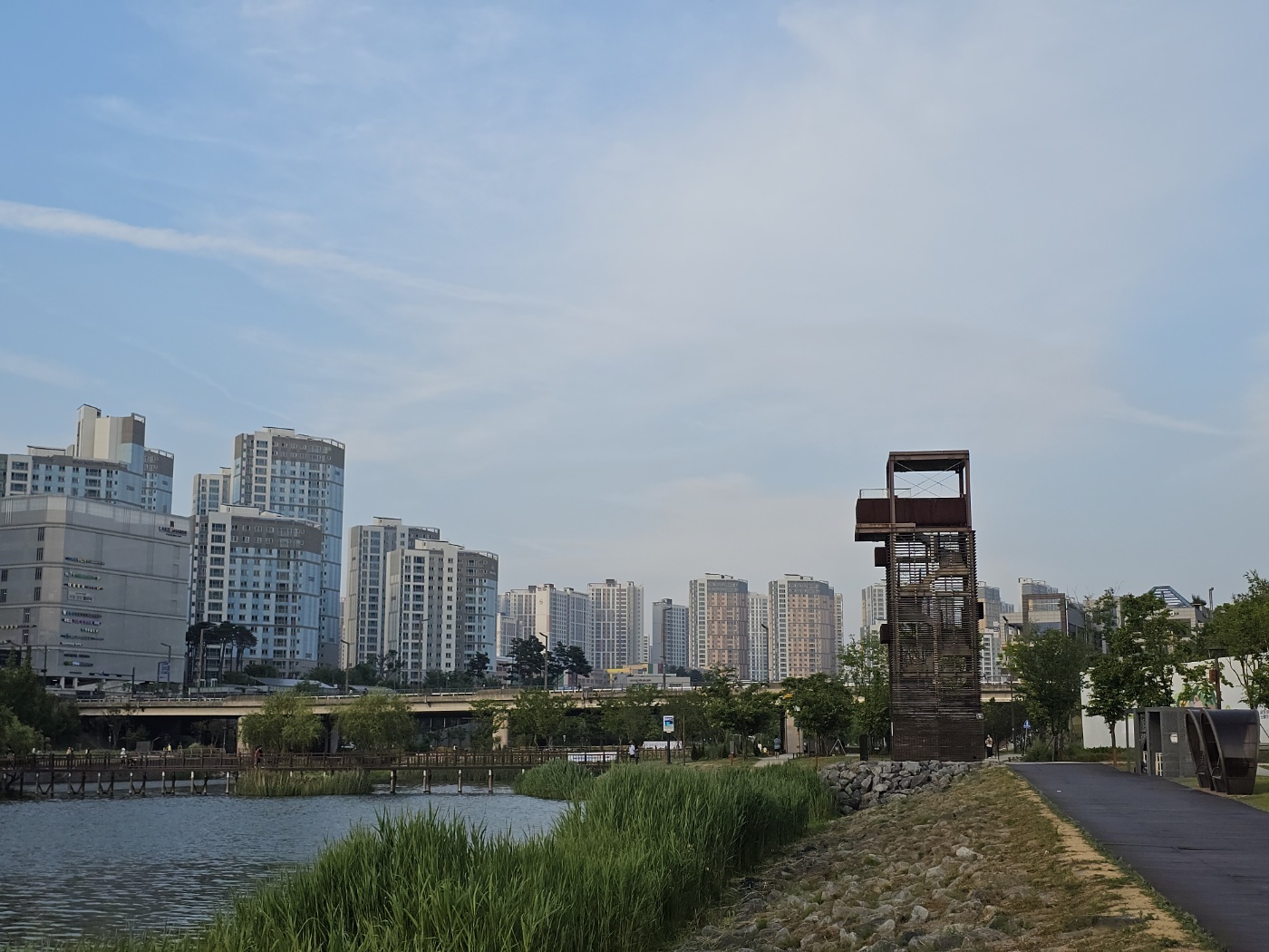 동탄호수공원 전망대