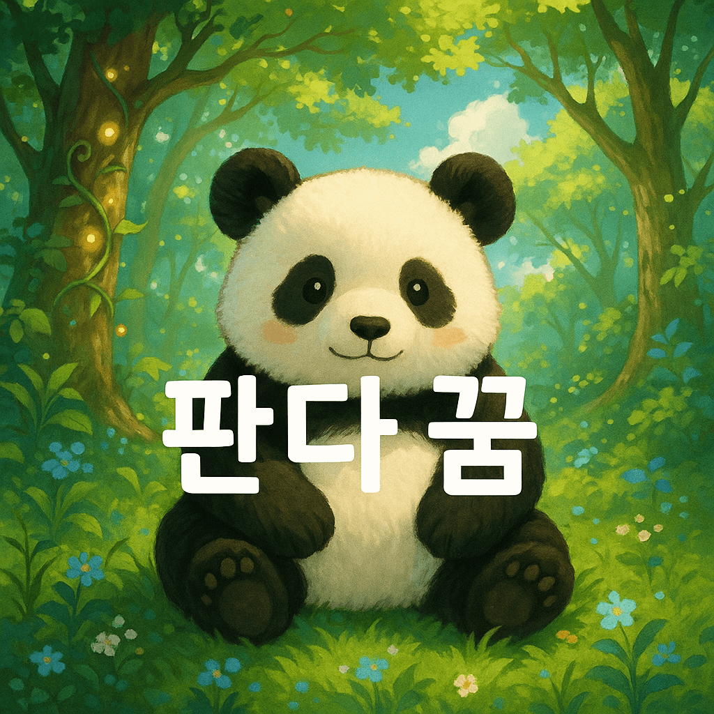 판다 꿈 해몽