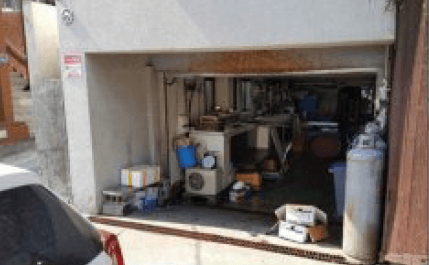 주차장을 타용도로 무단 사용