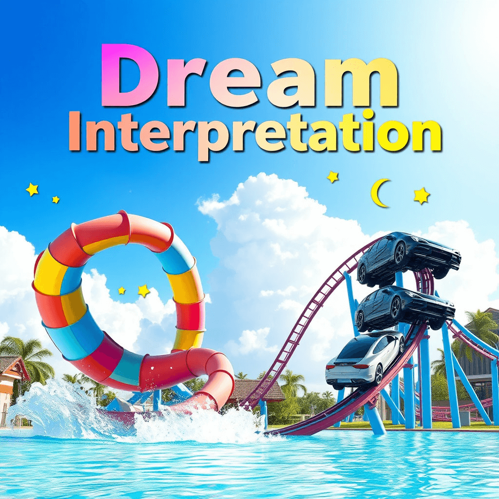 워터 슬라이드와 롤러코스터 꿈 해몽
