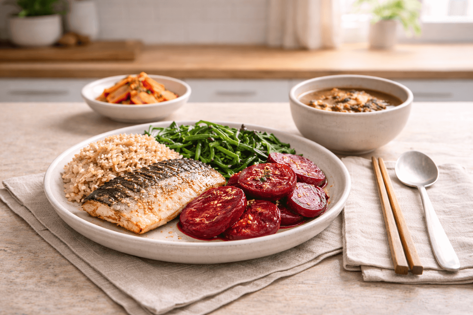 비트건강식: 한식 기반 균형식단 구성 전략