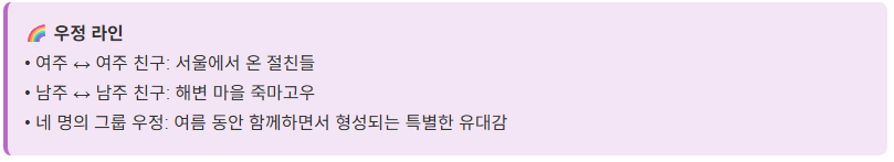 마지막 썸머 등장인물 완벽 분석! 주요 캐릭터와 출연진 총정리