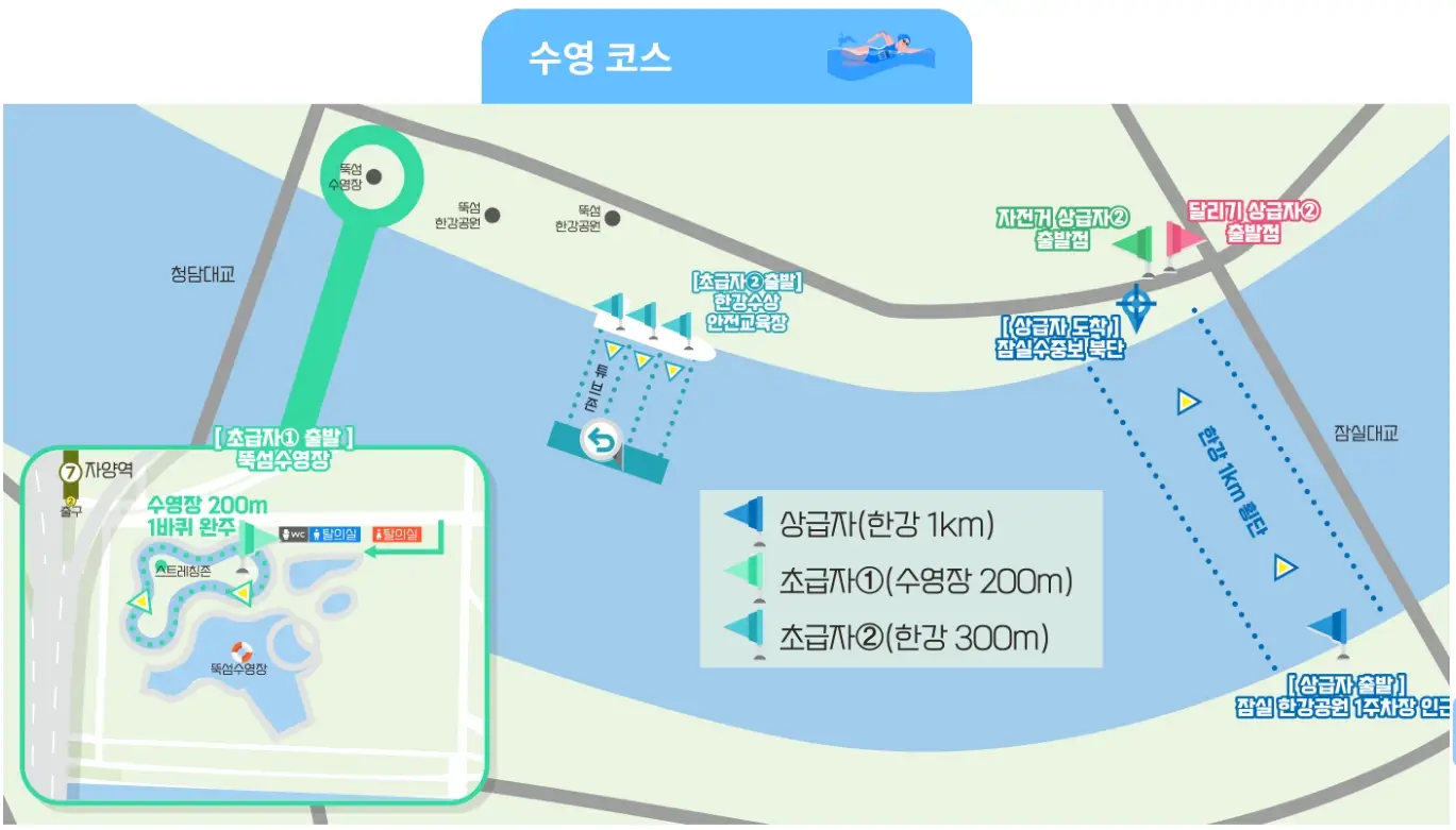 쉬엄쉬엄 한강3종 축제 주차장, 일정, 프로그램 안내
