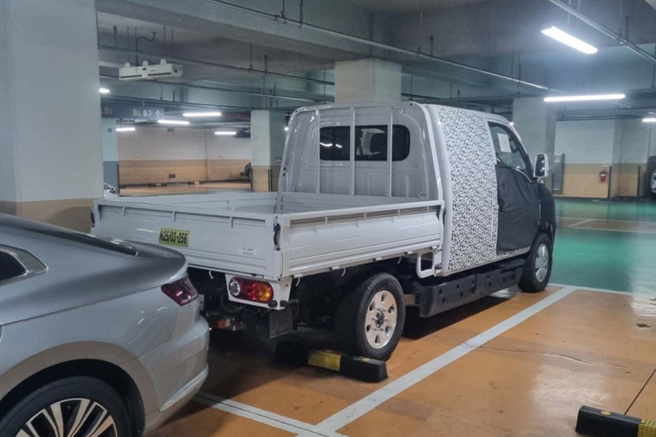 현대차 '포터 2 풀체인지' 테스트카 (출처 : 오토스파이넷)