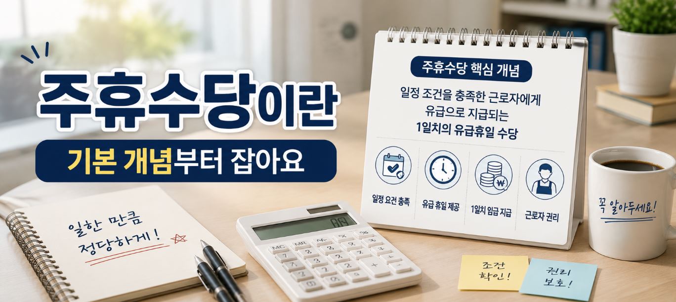 주휴수당 계산법 2026 최신 총정리