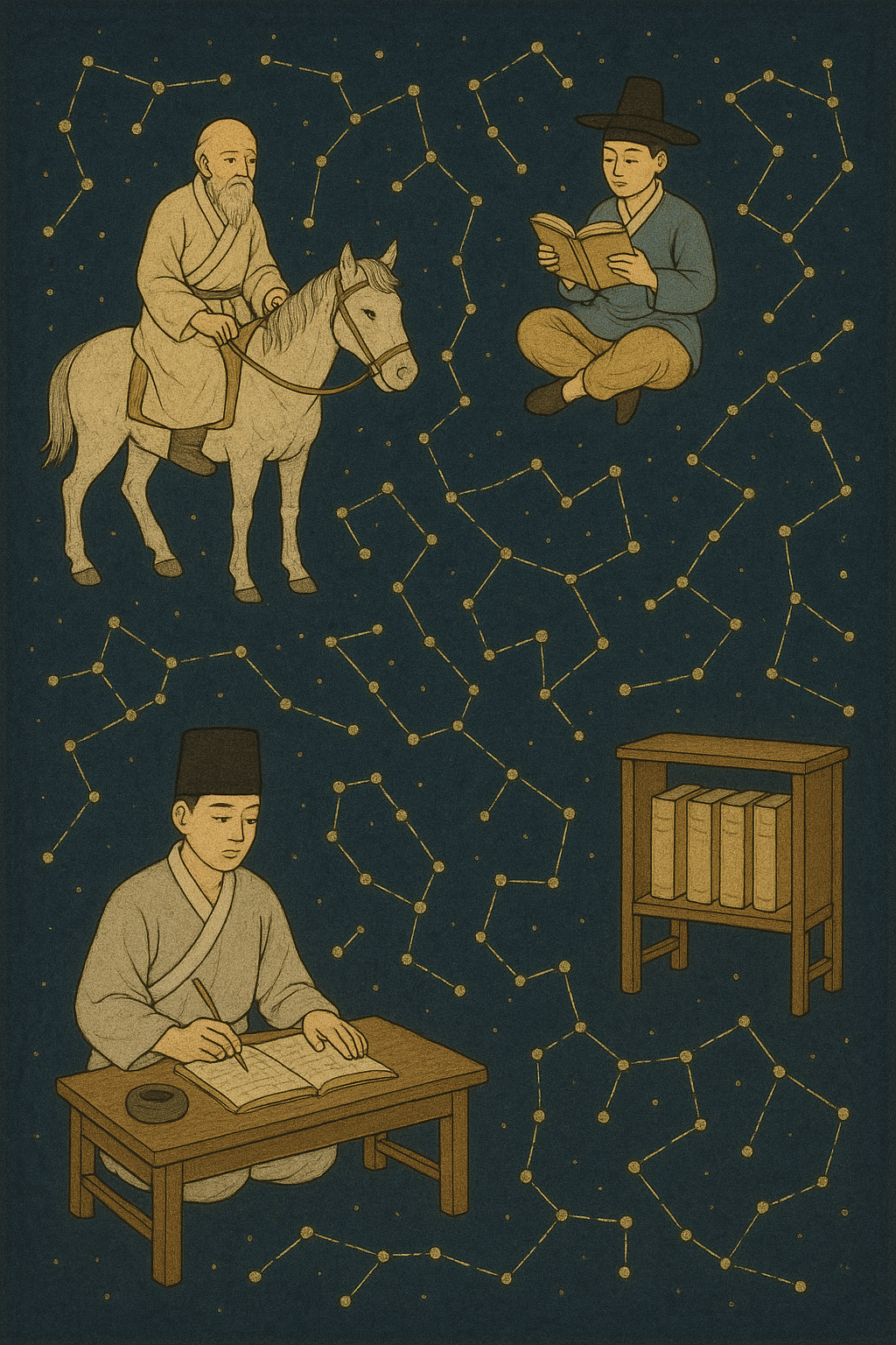 한국 별자리와 교육·학문