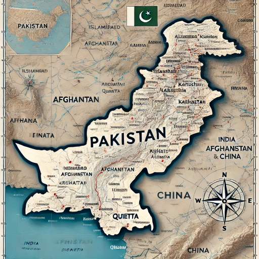 파키스탄 지도 한글판 보기 – 주요 도시와 지형까지 한눈에 정리