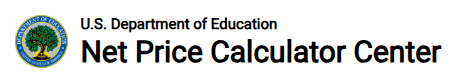 미국 대학 재정 보조 Net price calculator center 이미지