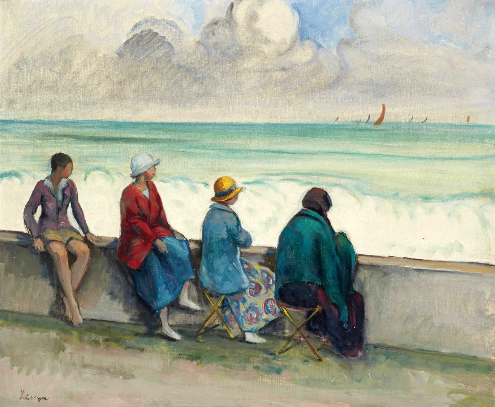 앙리 르바스크(Henri Lebasque), 프랑스, 화가, 1865-1937