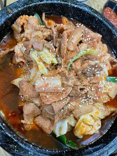 에덴블루-근처-맛집-30년옹고집-제육볶음