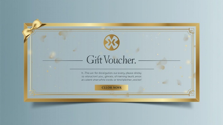 문화상품권 느낌을 내주는 일러스트 이미지