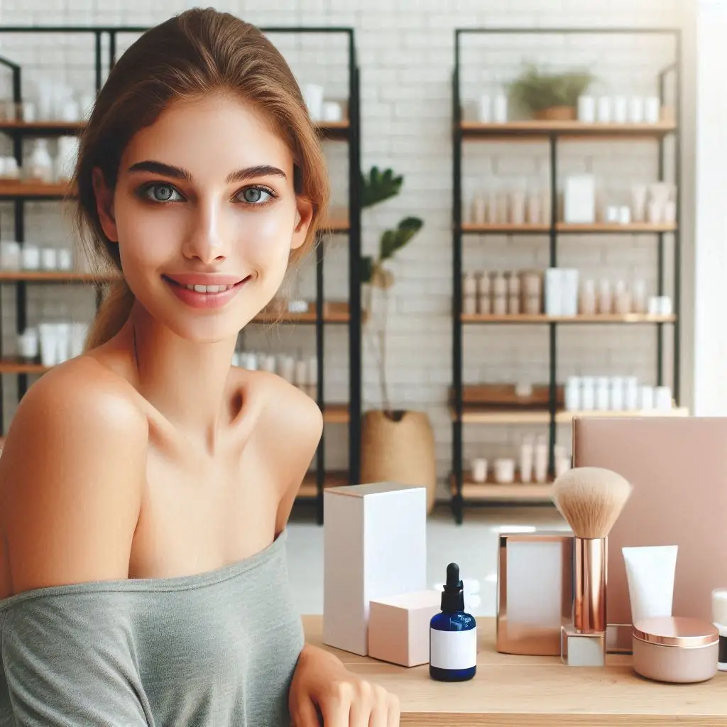 피부,체형관리 샵 배경