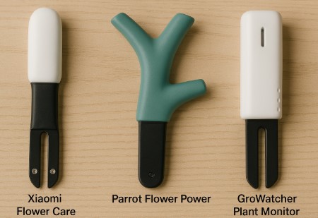 식물센서 3종 비교 사진