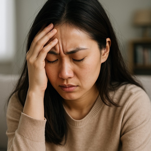 경계선 인격장애를 겪는 젊은 여성(출처: 자체제작)