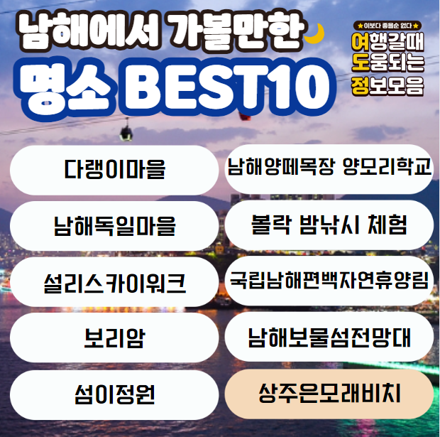 명소 이름