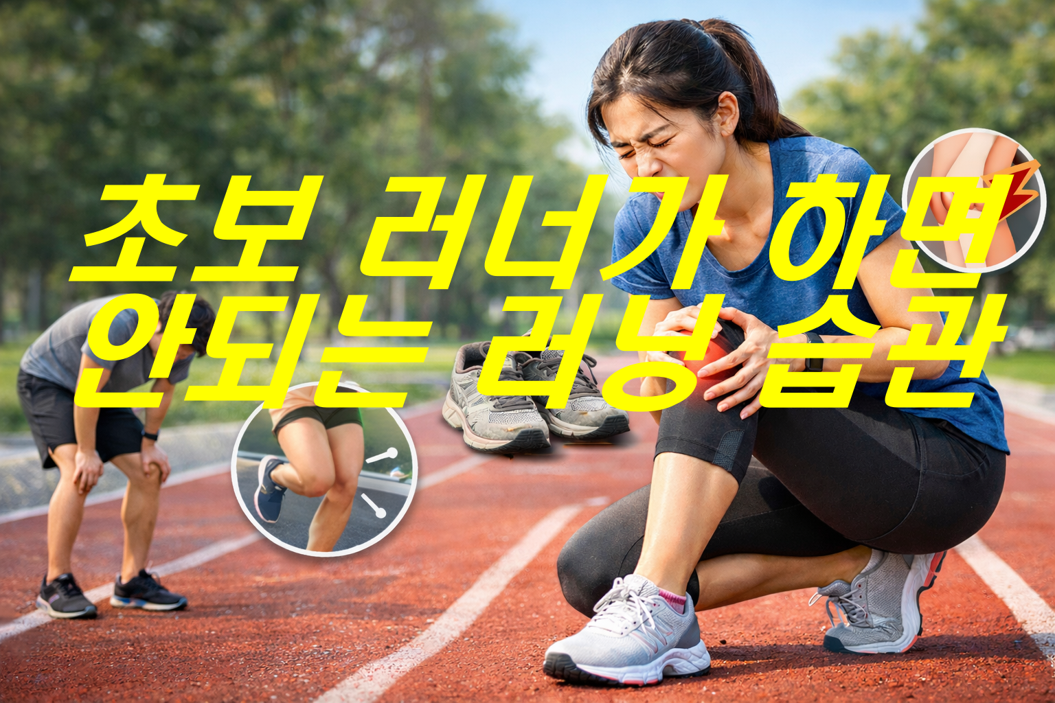 초보 러너가 하면 안되는 러닝 습관 알아보기