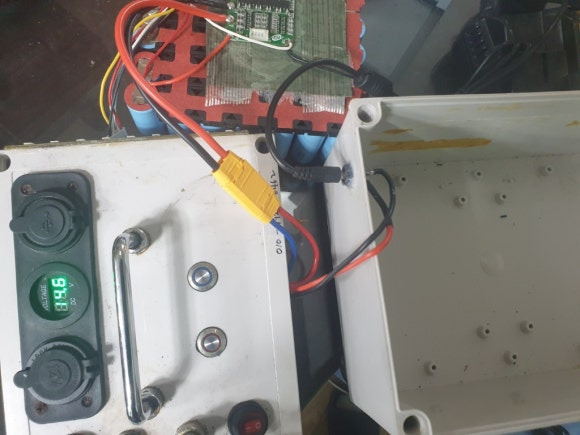 배터리 리필 후 충전 테스트